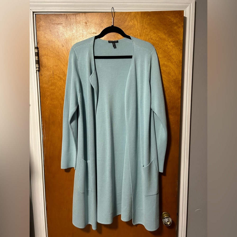 Eileen Fisher Blue Jacket